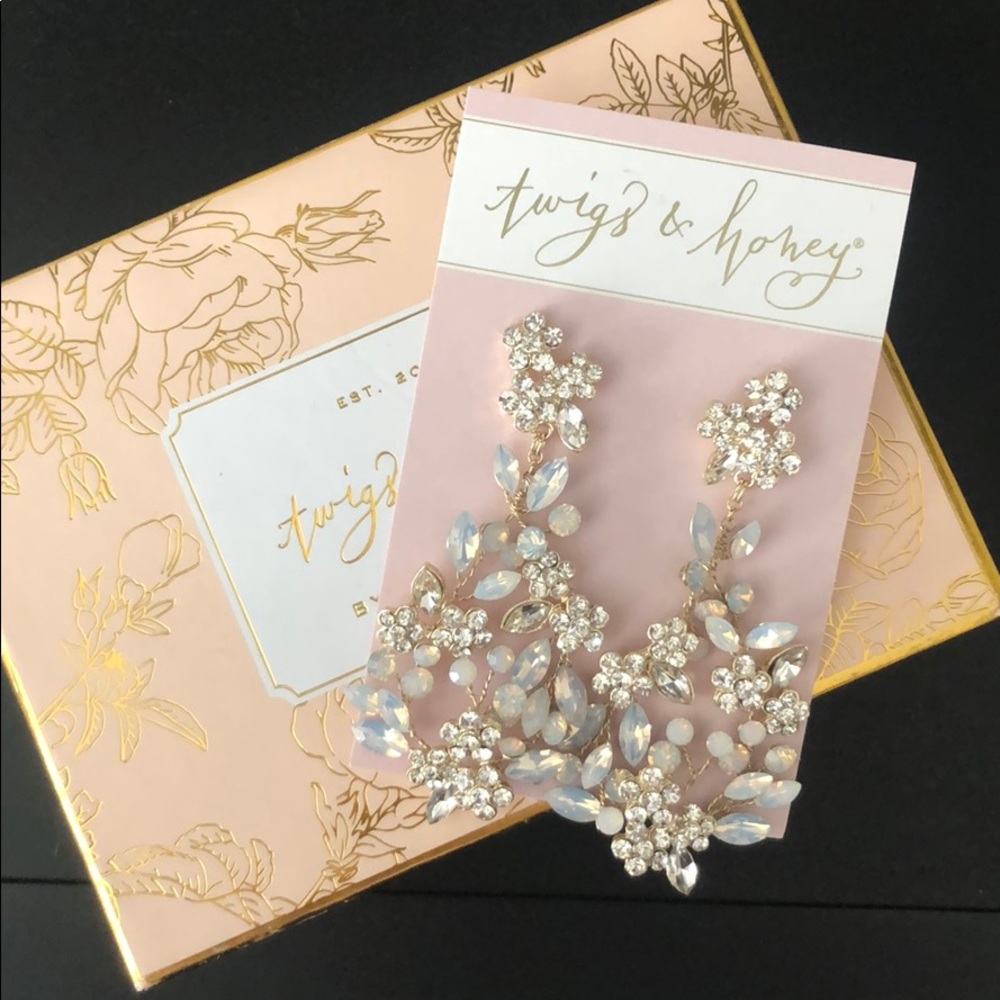 Twigs and honey earrings